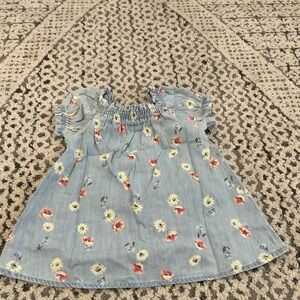 GAP Baby Blue Floral Dress